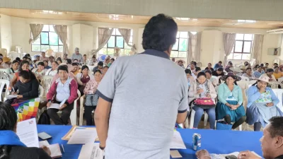 Desarrollo del ampliado ordinario de mujeres de la Federación Trópico
