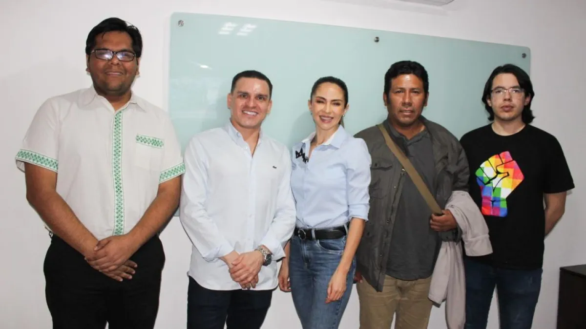 Prado aparece con sobrino de García Linera y reflota polémica por vínculos con el exvicepresidente.