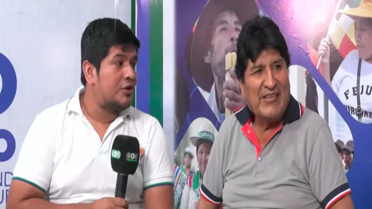 Evo Morales denuncia que detención de Felipe Cáceres fue un “montaje” del Gobierno