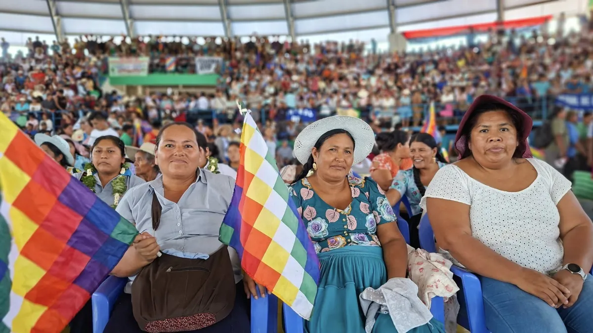 Mujeres del Trópico advierten con no enviar a sus hijos al cuartel si el Estado reprime al pueblo.
