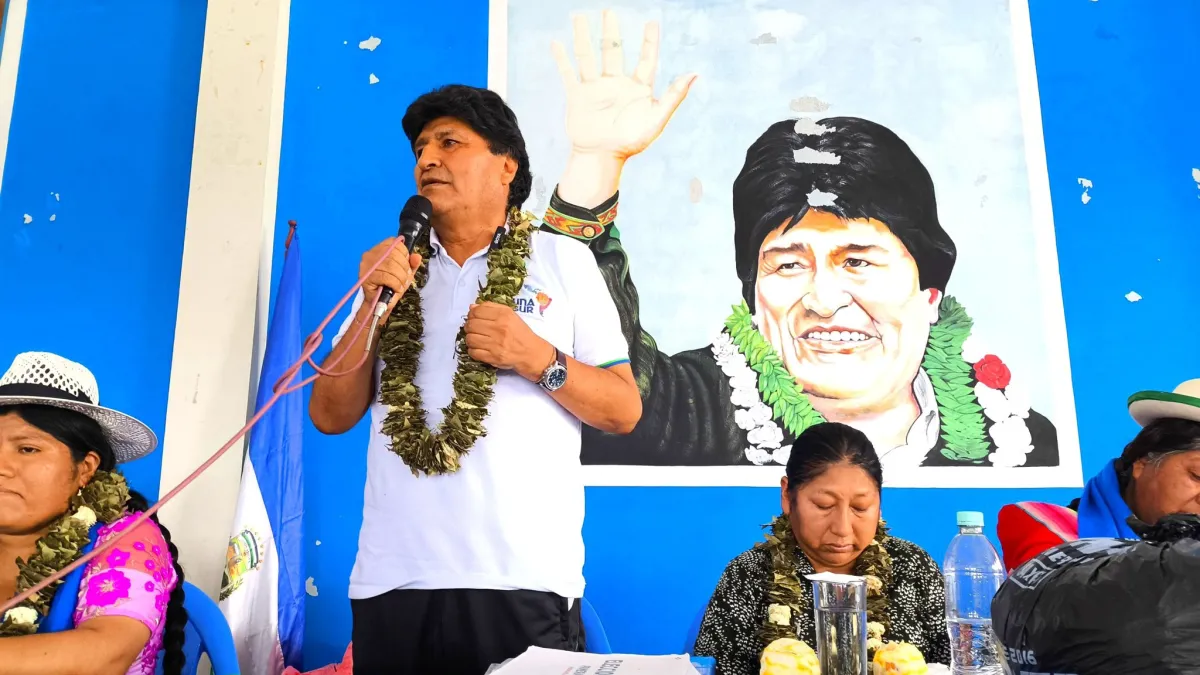 Expresidente Evo Morales: “El presidente Luis Arce, falta a la verdad sobre la industrialización del país”