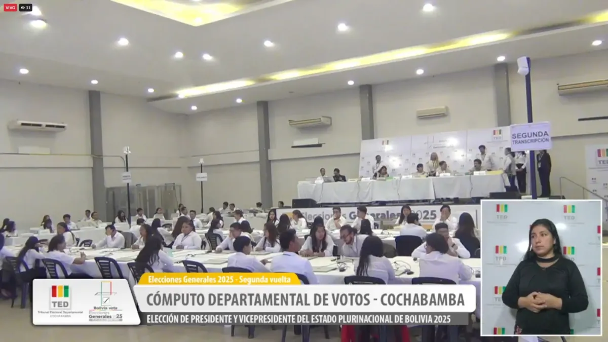 El Órgano Electoral Plurinacional instala Sala Plena y da inicio oficial al conteo de votos