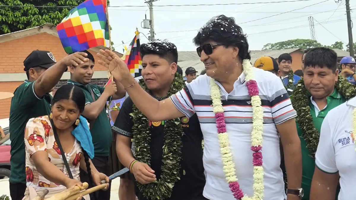Evo Morales defiende su legado económico: “Soberanía e inversión frente a la caída de la derecha”