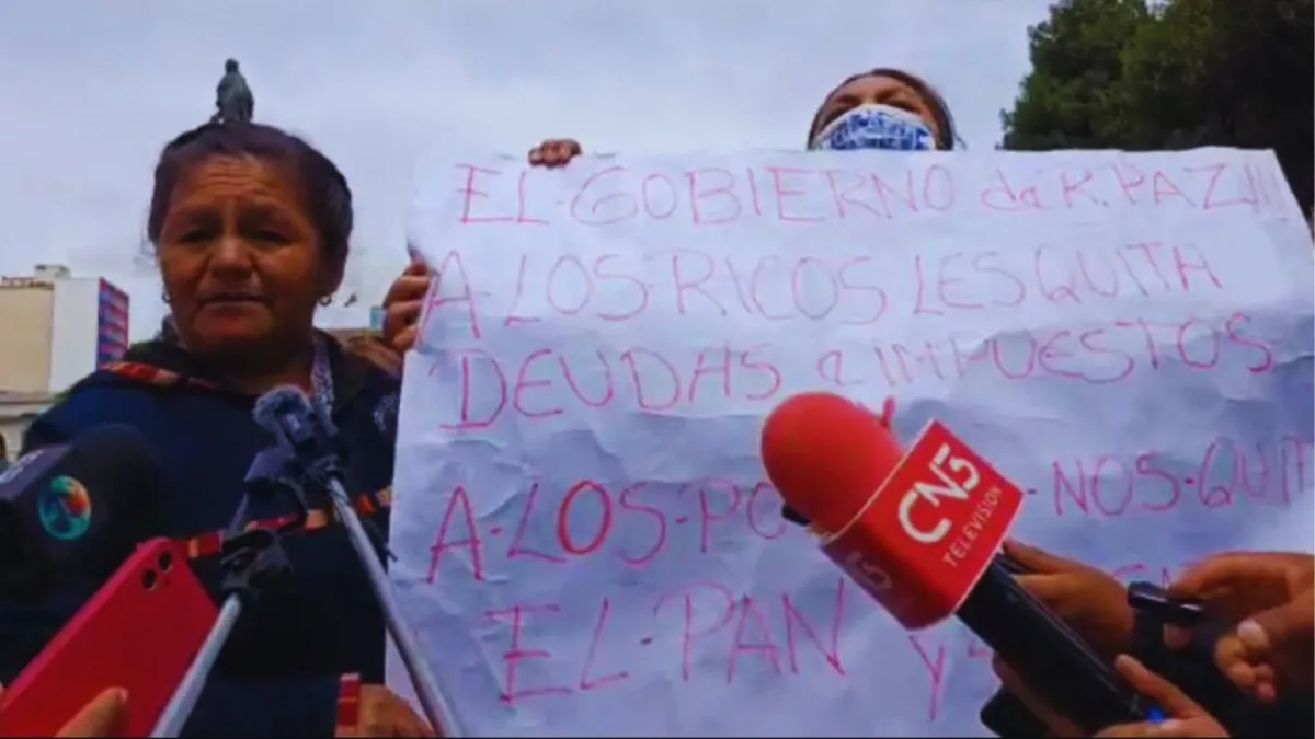 Bartolinas en alerta roja: "Sin justicia ni pan, el pueblo no se calla"