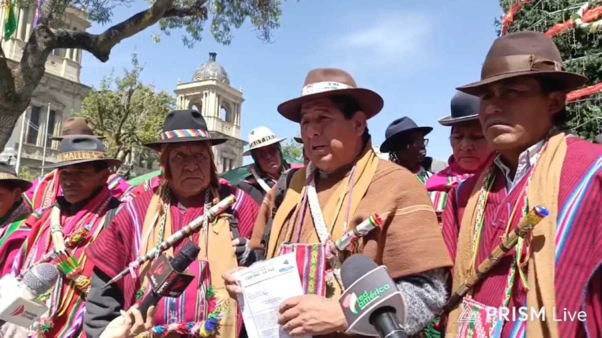 ¡Emergencia indígena en La Paz! Jiliri Apu Mallku Wanca acusa traición de Paz