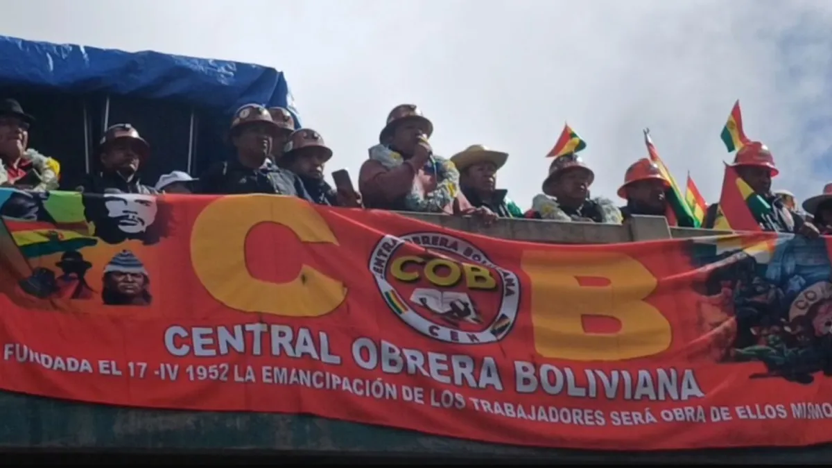 COB abandona dialogo con ministros y ratifica exigencia de abrogación del D.S. 5503