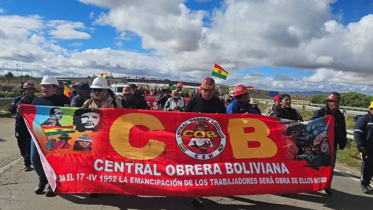 Conflicto entre la COB y el Gobierno se profundiza tras promulgación del DS 5516