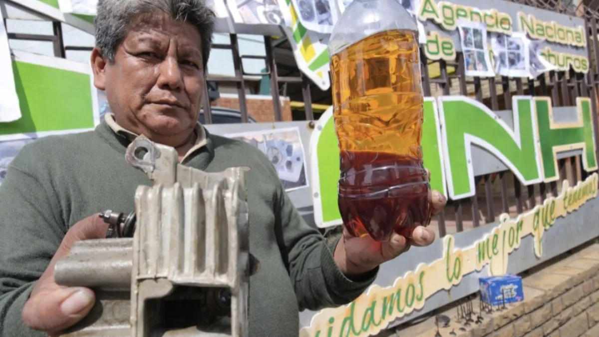Transporte libre asume medidas de presión por mala calidad del combustible
