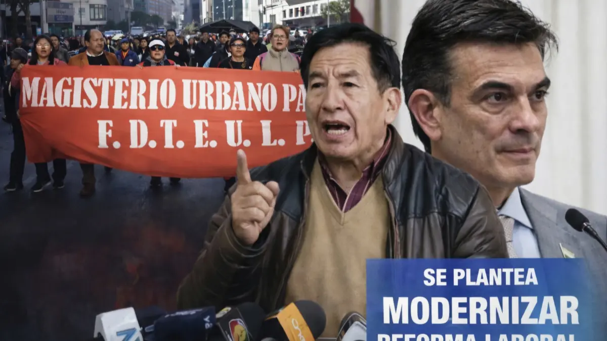Magisterio Urbano de La Paz advierte “paquetazo laboral” y pide a la COB encabezar movilización