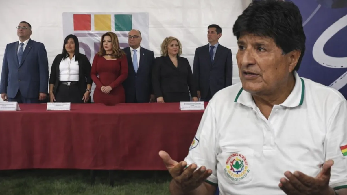 Evo Morales denuncia que el TSE inhabilita siglas a semanas de las elecciones y advierte riesgo para la democracia