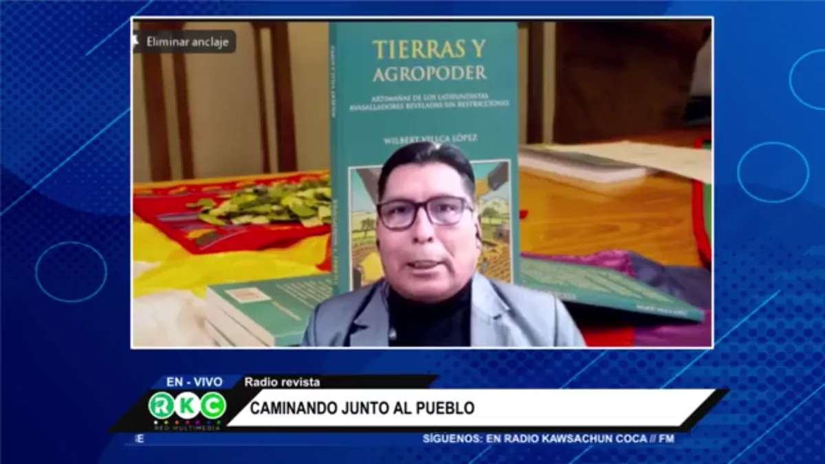 Villca arremete contra Marinkovic por la Ley 157 y habla de engaño a campesinos