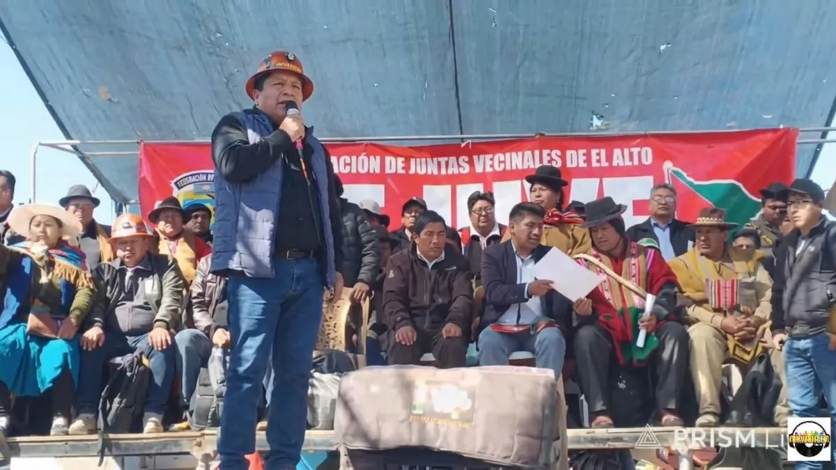 ¡ATENCIÓN, LA PAZ Y EL ALTO: LAS BASES HAN HABLADO! ?